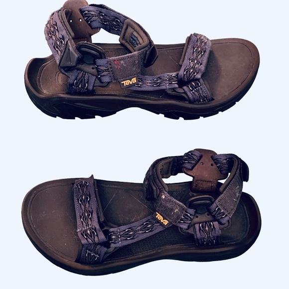 Teva Other - TEVA Mens TERRA F1 5 UNIVERSAL US 10 Blue Black Sandals Beach Shoes.